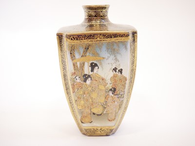Lot 237 - Japanese Satsuma vase