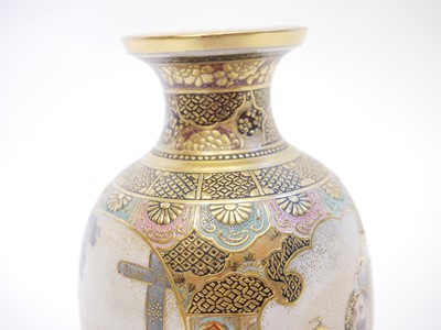 Lot 241 - Japanese Satsuma vase