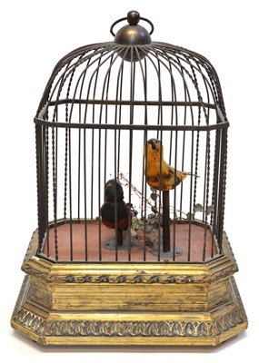 Lot 249 - Singing Birdcage automaton