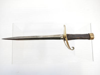 Lot 343 - French fighting knife