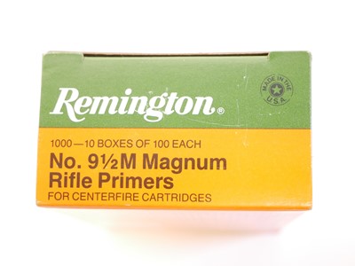 Lot 233 - 1000 Remington No.9 1/2 Magnum Rifle Primers LICENCE REQUIRED