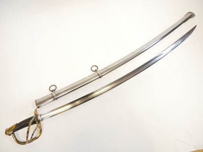Lot 175 - French sabre and scabbard