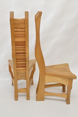 Lot 276 - Pair of Tim Stead single chairs