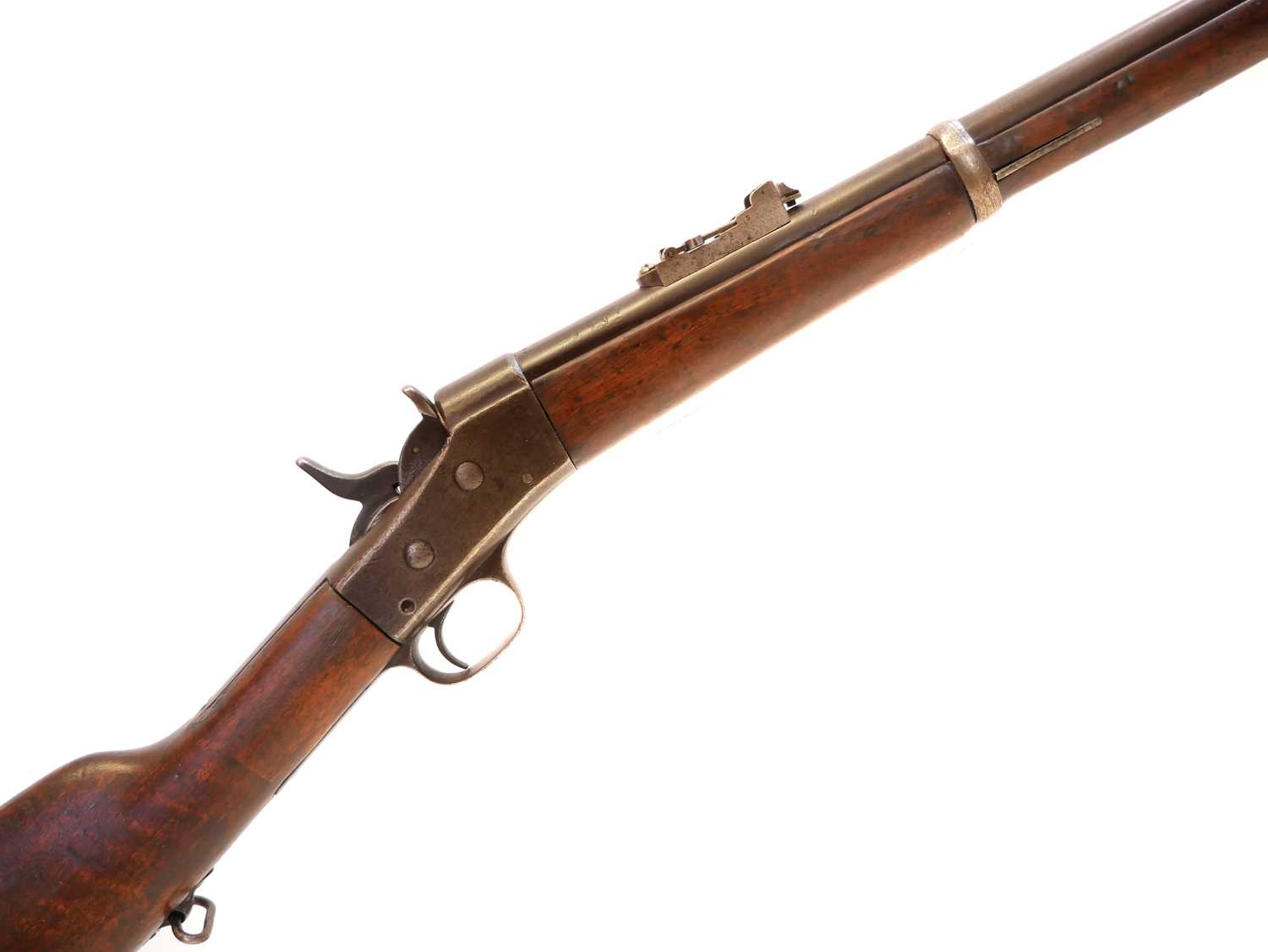 Lot 26 - Egyptian .43 Remington rolling block rifle