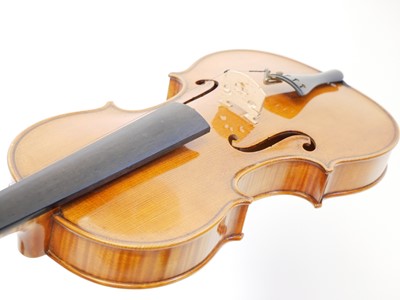 Lot 136 - Anton Stohr violin in case
