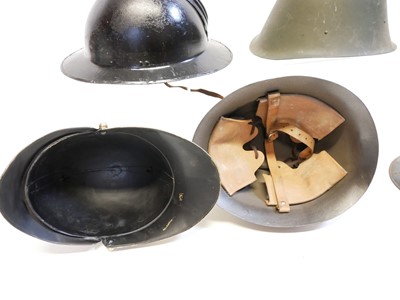 Lot 375 - Five various helmets
