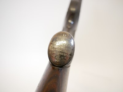 Lot 276 - Army and Navy rook rifle stock and action only