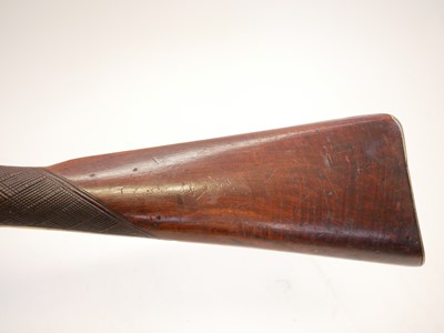 Lot 42 - Flintlock 16 bore sporting gun by Milner