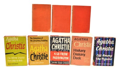 Lot 38 - Eight Crime Club 1st Editions