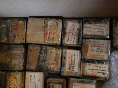 Lot 269 - Collection of Lee Enfield SMLE rifle spare parts, some in the original packing boxes.