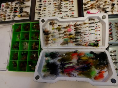 Lot 126 - Large fishing fly collection