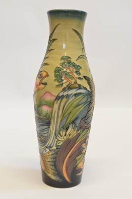 Lot 85 - Moorcroft Trout pattern vase