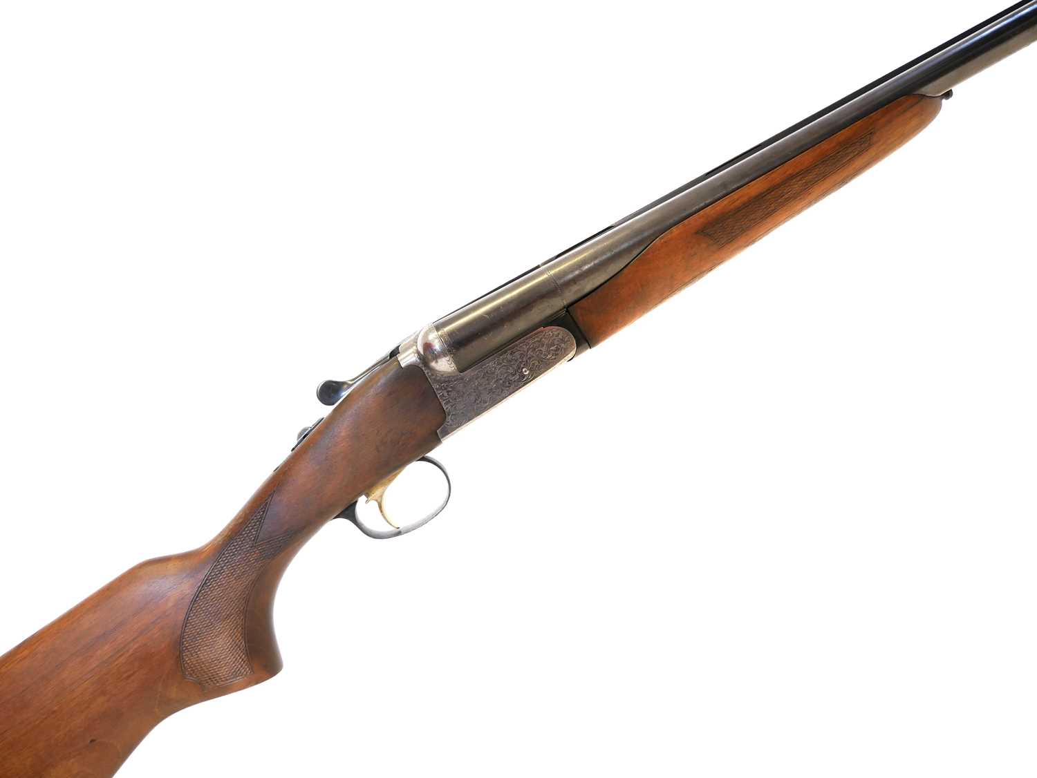 Lot 435 - Zabala 12 bore 3.5 inch chamber single trigger wild fowling shotgun LICENCE REQUIRED