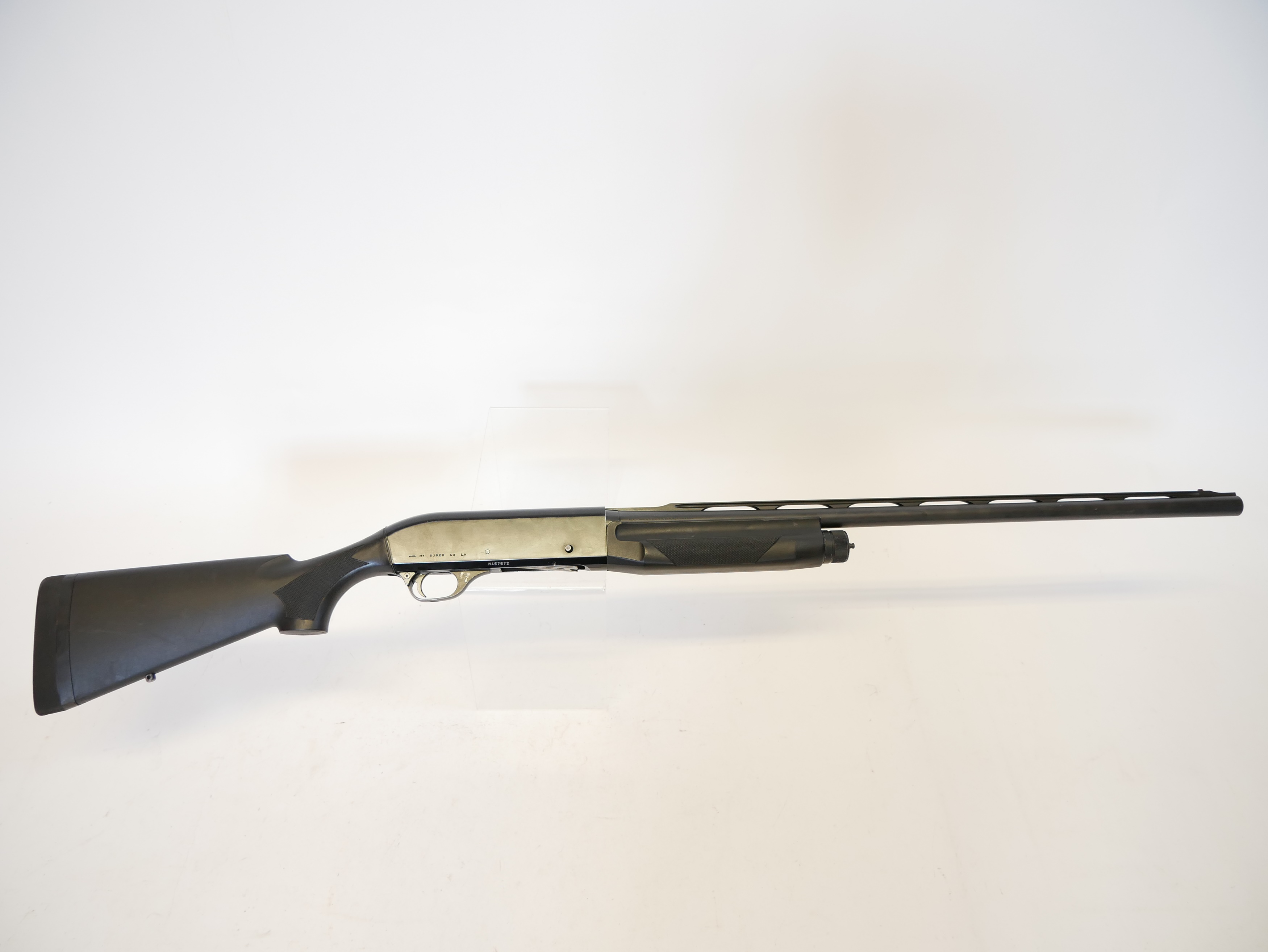 Lot 100 Benelli M1 Super 90 left handed semi auto 12