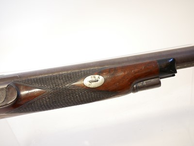 Lot 36 - Griffiths and Worsley Manchester percussion single barrel shotgun
