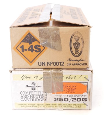 Lot 228 - 500 rounds of mixed 20 bore cartridges LICENCE REQUIRED