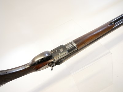 Lot 116 - Belgian 12 bore side by side hammer gun LICENCE REQUIRED