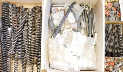 Lot 267 - Collection of air gun spares including approximately 70 springs