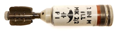 Lot 366 - Inert 2 inch mortar Illuminating bomb