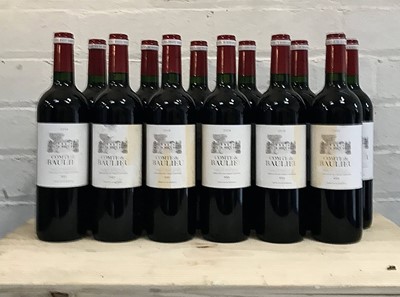 Lot 2 - 12 Bottles Haut Medoc ‘Comte de Beaulieu’