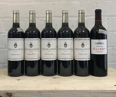Lot 6 - 6 Bottles Mixed Lot Fine Claret from Pomerol and Pauillac
