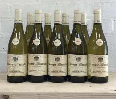 Lot 18 - 9 Bottles Chassagne Montrachet Blanc Domaine Gagnard-Delagrange 2019