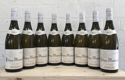 Lot 20 - 8 Bottles Puligny Montrachet ‘Les Charmes’ Domaine Jean Louis Chavy 2019