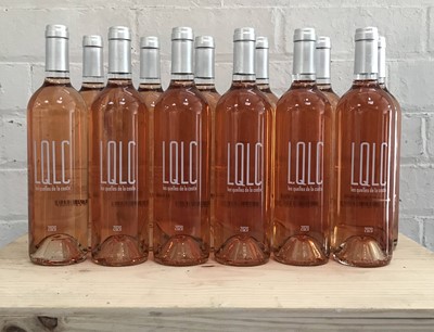 Lot 41 - 12 Bottles LQLC (Les Quelles de la Coste) Rose Cabernet Sauvignon IGP Vaucluse 2020