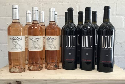 Lot 43 - 12 Bottles Mixed Lot Fine Provence Rose and Vaucluse Cabernet Sauvignon