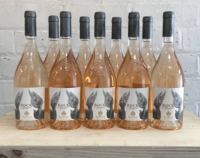 Lot 44 - 9 bottles Chateau d’Esclans ‘Rock Angel’ Provence Rose 2020