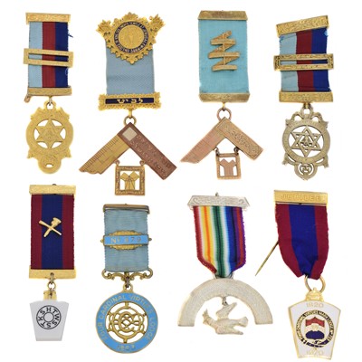 Lot 81 - A selection of Masonic medals