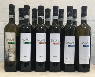 Lot 100 - 11 Bottles Mixed Lot from Janare Sannio Campania