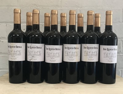 Lot 106 - 11 Bottles ‘Don Quintin Ortega’ Single Vineyard Bodegas Ortega Ezquerro Rioja 2011