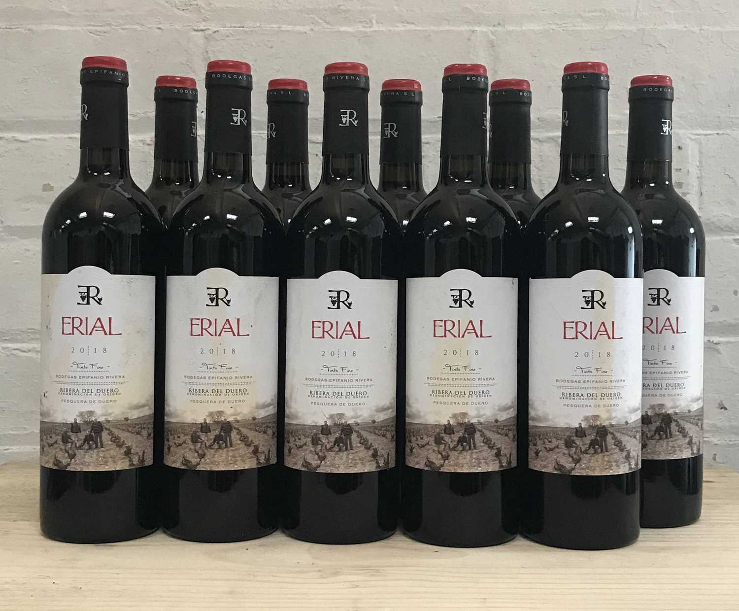 Lot 112 - 10 Bottles Ribera del Duero ‘Erial Tinto’ CRIANZA Bodegas Epifanio Rivera 2018