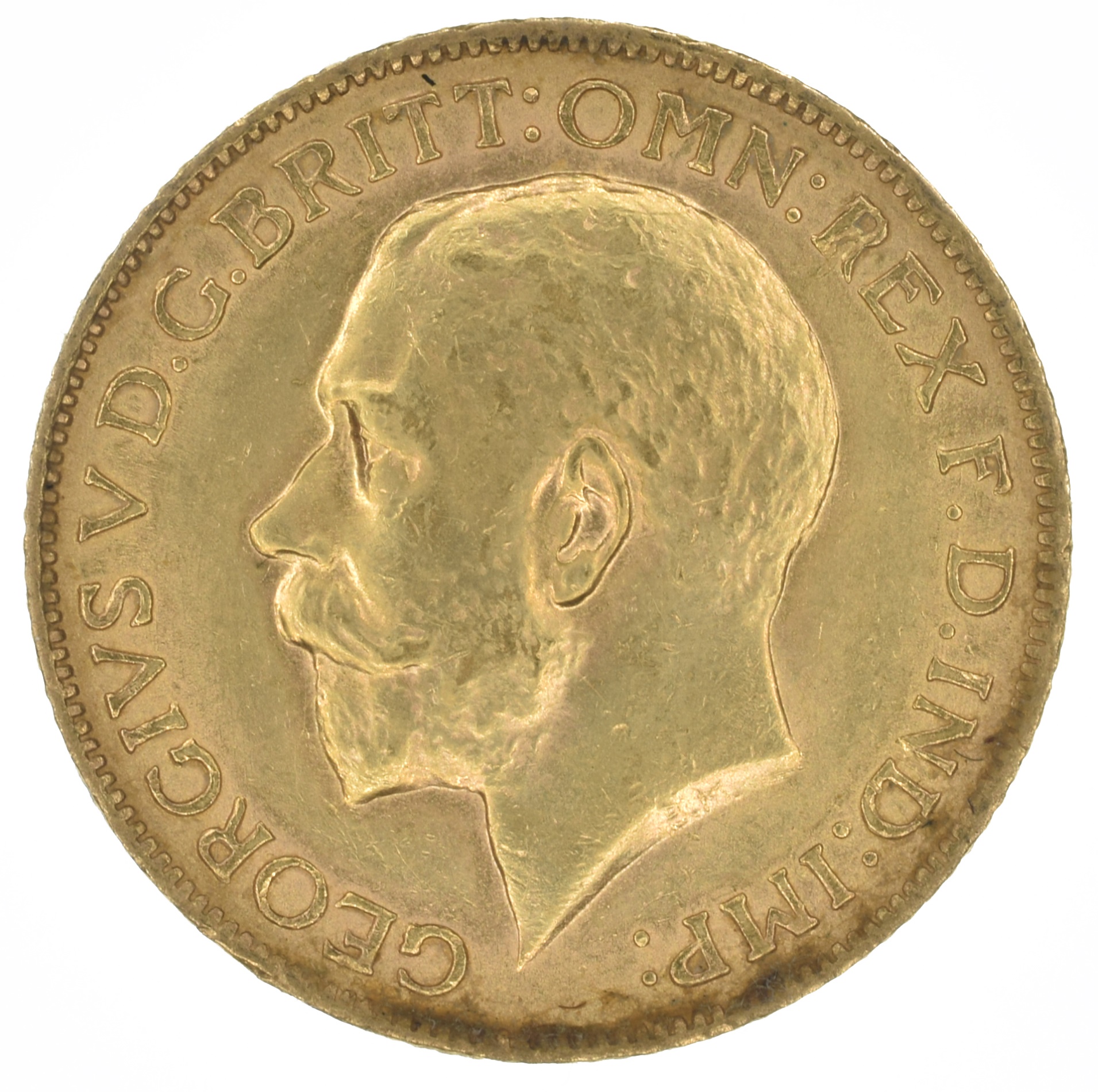 Lot 51 - King George V, Sovereign, 1912.