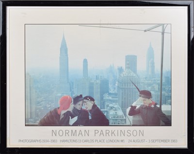 Lot 34 - Signed Norman Parkinson poster