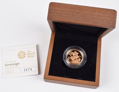 Lot 77 - 2010 Royal Mint, Proof Sovereign.