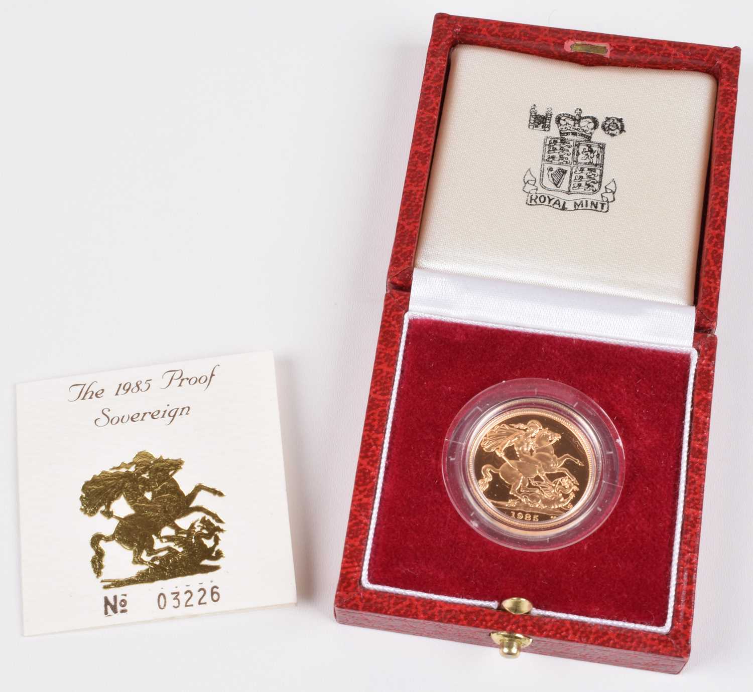Lot 110 - 1985 Royal Mint, Proof Sovereign.