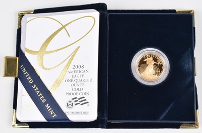 Lot 130 - United States of America, Ten Dollars, Quarter Ounce Eagle Gold Proof Coin.