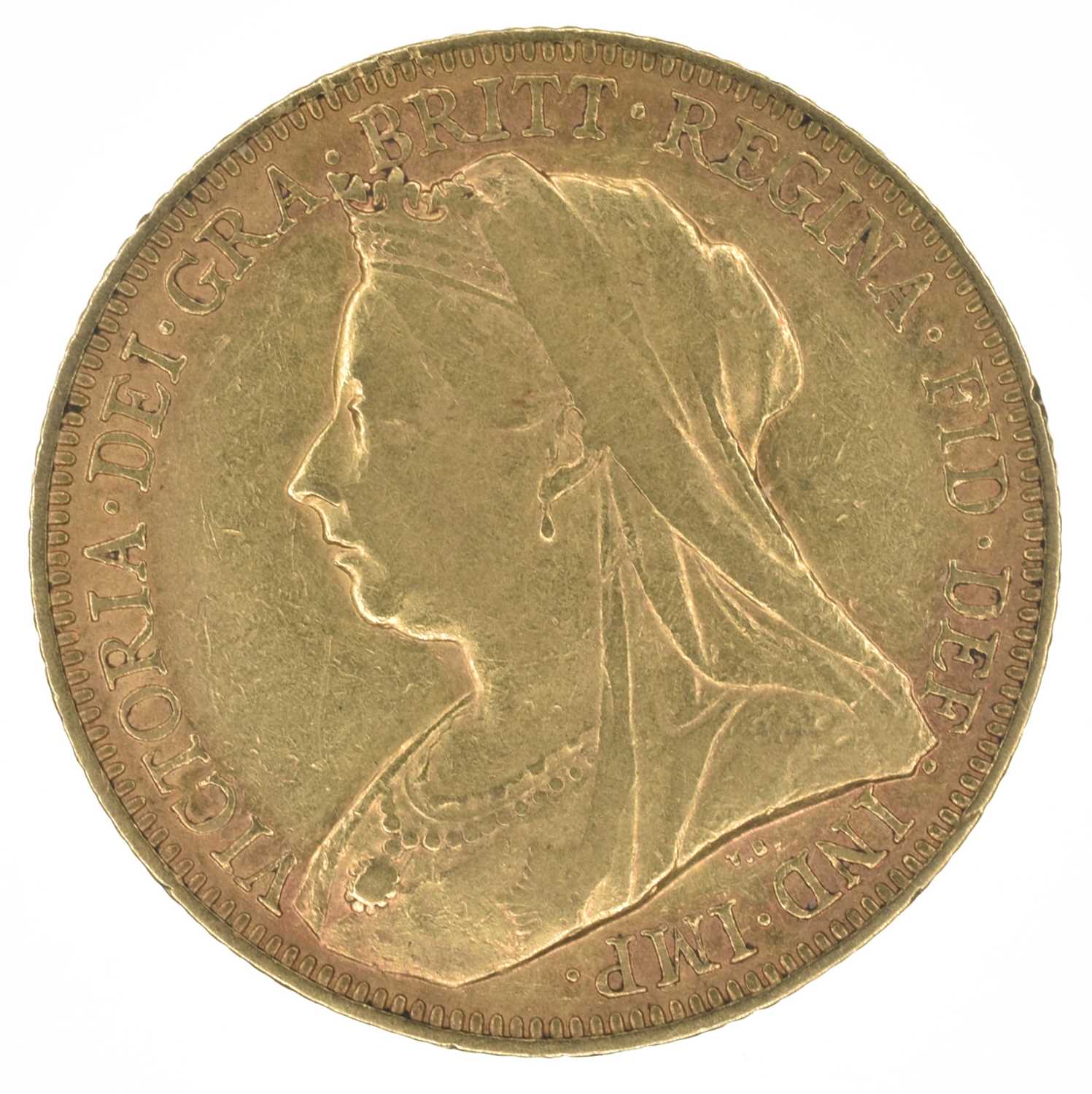 Lot 36 - Queen Victoria, Sovereign, 1900, Melbourne Mint.