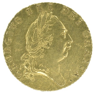 Lot 44 - King George III, Half-Guinea, 1787.
