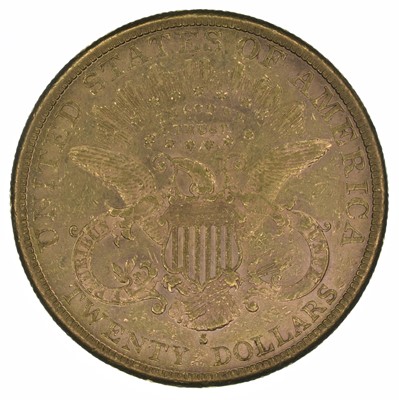 Lot 137 - United States of America, Twenty Dollars, Double Eagle, 1885 S Liberty Head San Francisco Mint.