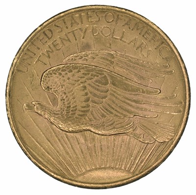 Lot 142 - United States of America, Twenty Dollars, Double Eagle, 1908 Saint Gaudens Philadelphia Mint.