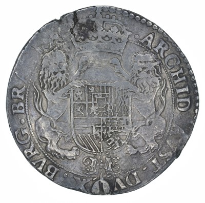 Lot 17 - Spanish Netherlands, King Philip IV, Ducaton, 1639.