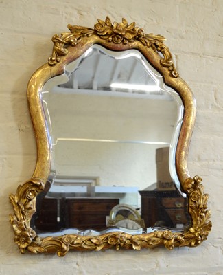 Lot 237 - Mid-19th-century mahogany dressing table mirror