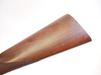 Lot 455 - Sanders of Maidstone 20 bore side by side hammer gun LICENCE REQUIRED