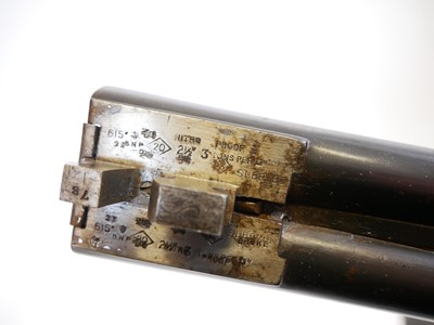 Lot 455 - Sanders of Maidstone 20 bore side by side hammer gun LICENCE REQUIRED