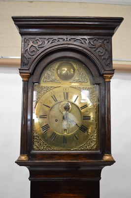 Lot 200 - Richard Wood Junior, Salop, longcase clock