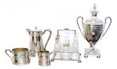 Lot 77 - A selection of silver plate