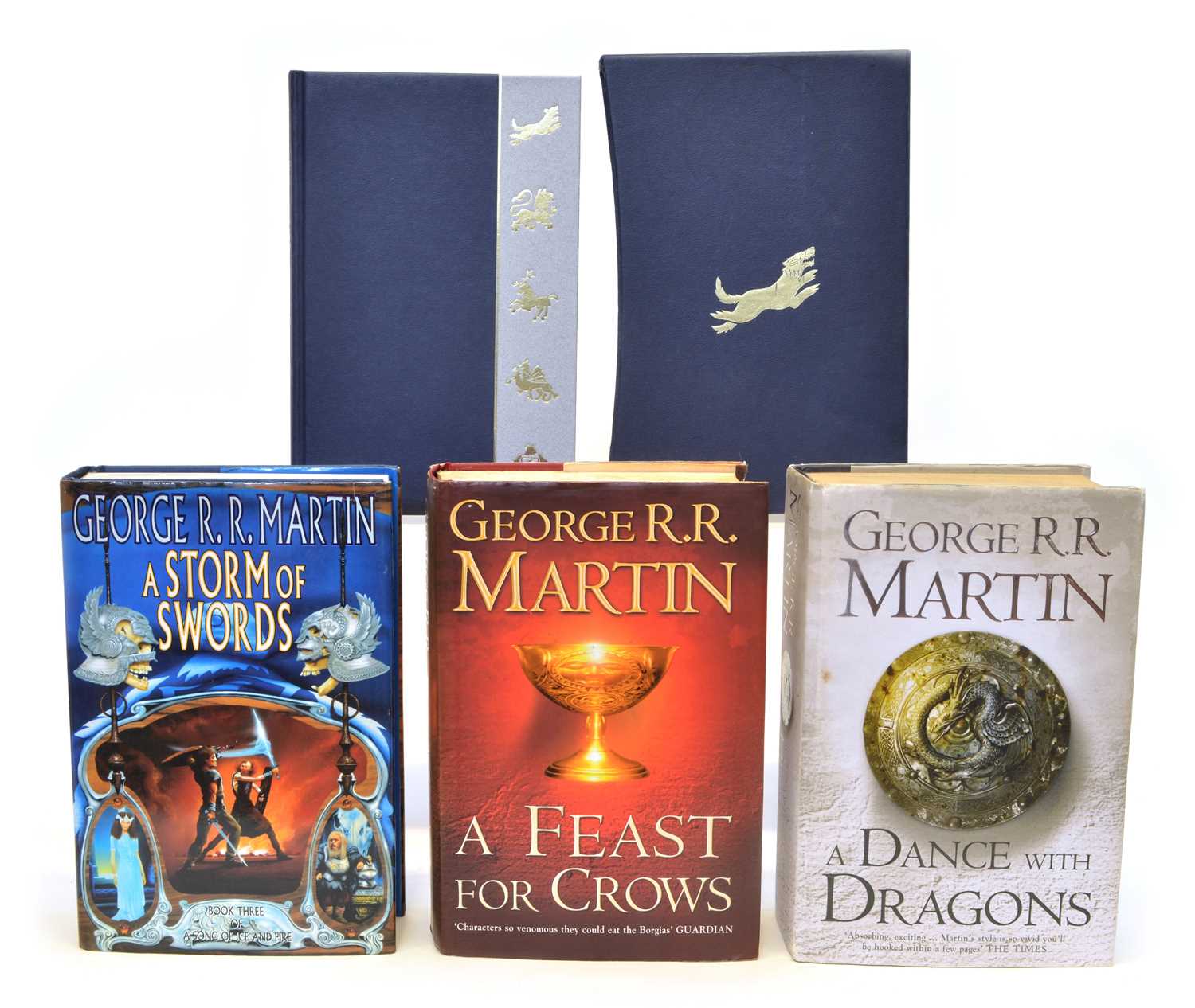 Lot 40 - Four Game of Thrones Volumes